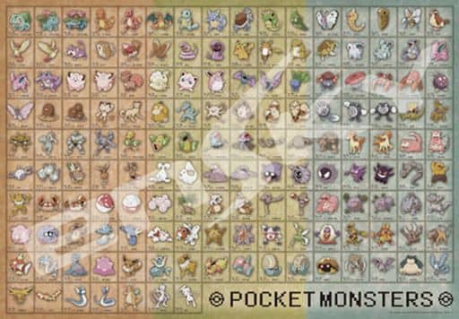 駿河屋 新品 中古 ポケモン図鑑 No 001 No 151 ポケットモンスター ジグソーパズル 1000ピース 1000t 31 パズル 駿河屋 新品 中古 ポケモン図鑑 No 001 No 151 ポケットモンスター ジグソーパズル 1000ピース 1000t 31 パズル