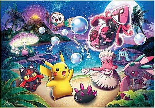 駿河屋 中古 Akala Moonlight ポケットモンスター ジグソーパズル 1000ピース 1000t 107 パズル