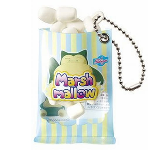 駿河屋 中古 8 カビゴン マシュマロ ポケットモンスター Candy Snackマスコット キーホルダー