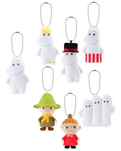 全7種セット 「ムーミン ふわふわマスコット」 全7種セット 「ムーミン ふわふわマスコット」