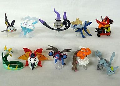 駿河屋 -<中古>全10種セット ポケモンクリッピングフィギュアBW3