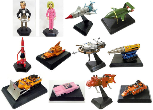 安心の関税送料込み サンダーバード フィギュアコレクション Vol.1+2