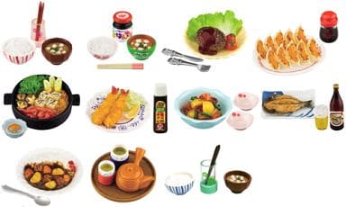 リーメント ぷちサンプルシリーズ 家族だんらん みんなでごはん 全11
