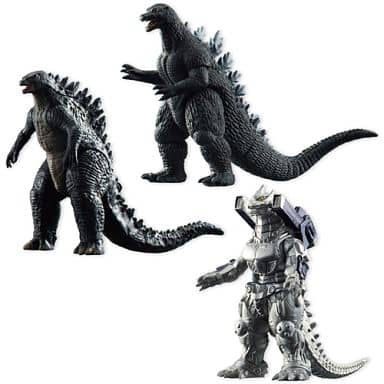 カーキ×インディゴ ゴジラコレクション 全3種 セット - 特撮