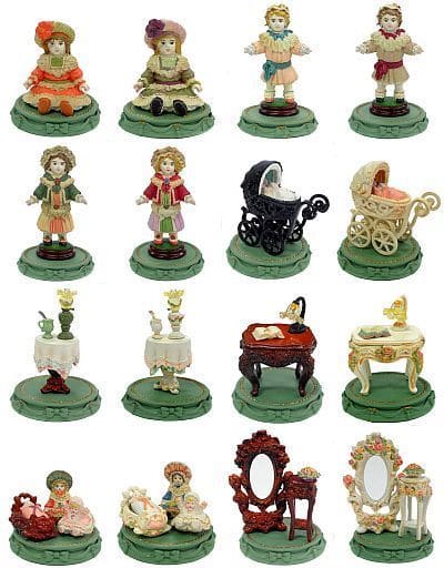 全16種セット 「ミニチュアアンティークミュージアムII」 全16種セット 「ミニチュアアンティークミュージアムII」
