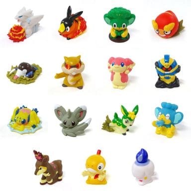 駿河屋 -<中古>全15種セット 「キメわざポケモンキッズBW」 <食玩
