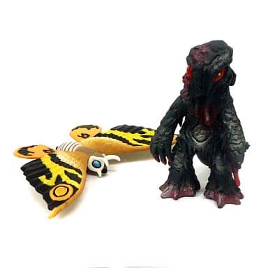 駿河屋 中古 5 モスラ ヘドラ ミニバトルg ゴジラ ファイナルウォーズ トレーディングフィギュア