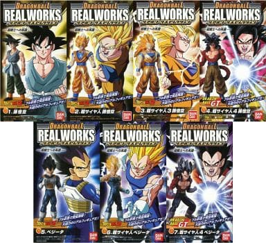 駿河屋 -<中古>全7種セット 「ドラゴンボールZ リアルワークス