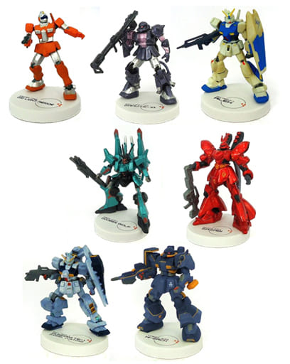 駿河屋 -<中古>ノーマル7種セット 「ガンダム ミニフィギュア 駿河屋 -<中古>ノーマル7種セット 「ガンダム ミニフィギュア