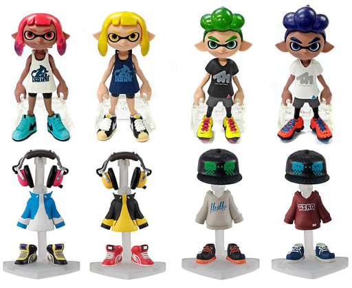 全8種セット 「スプラトゥーン2 きせかえギアコレクション」の取り扱い