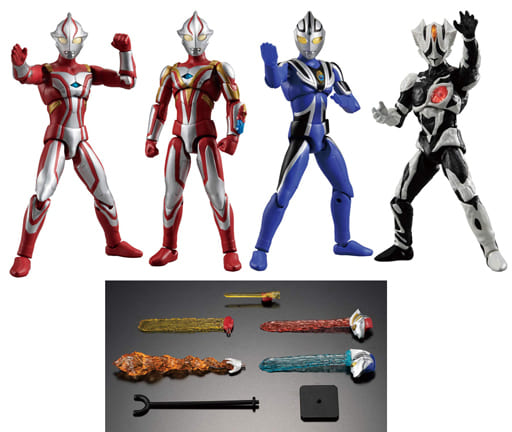 駿河屋 -<中古>全5種セット 「超動ウルトラマン6」（トレーディング