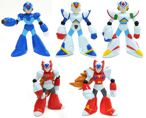 駿河屋 -<中古>全5種セット 「ロックマンX マッスルパワーロックマン