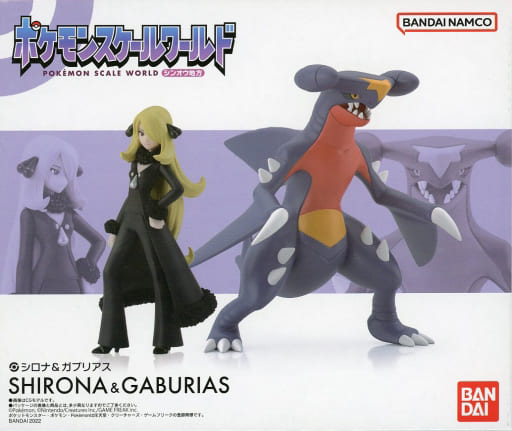 ポケモンスケールワールド シンオウ地方 シロナ&ガブリアス プレミアムバンダイ限定 ポケモンスケールワールド シンオウ地方 シロナ&ガブリアス プレミアムバンダイ限定