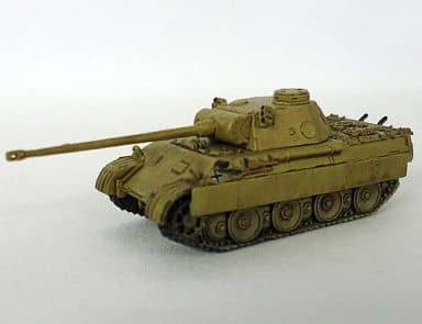 駿河屋 中古 124 パンター戦車d型 単色迷彩 ワールドタンクミュージアム シリーズ07 ミニカー