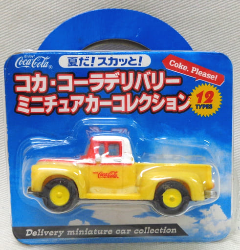 駿河屋 - FORD F-100 PickUp(1956) 「夏だ! スカッと! コカ・コーラ デリバリー ミニチュアカーコレクション」 （ミニカー）