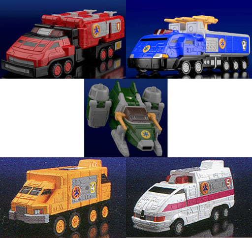 駿河屋 -<中古>全5種セット 「スーパーミニプラ 救急戦隊 駿河屋 -<中古>全5種セット 「スーパーミニプラ 救急戦隊