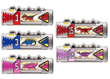 全5種セット 「獣電戦隊キョウリュウジャー 獣電池」 全5種セット 「獣電戦隊キョウリュウジャー 獣電池」