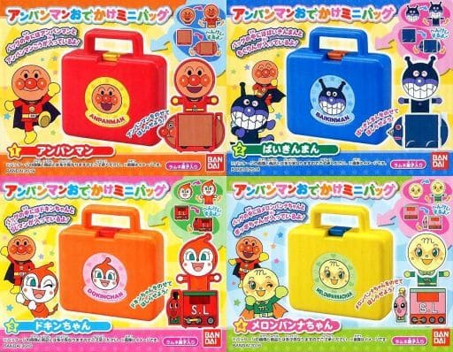 駿河屋 -<中古>全4種セット 「それいけ!アンパンマン おでかけミニ