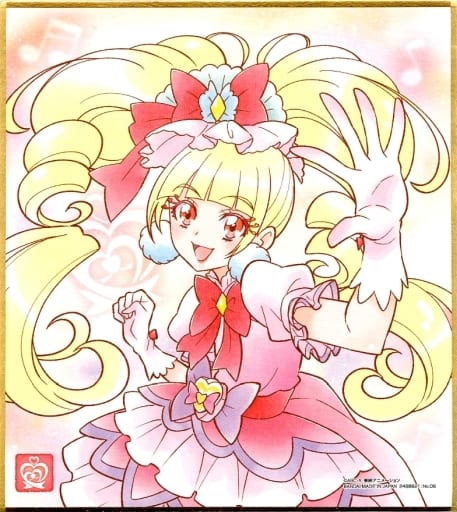 駿河屋 中古 8 キュアマシェリ プリキュア 色紙art 雑貨