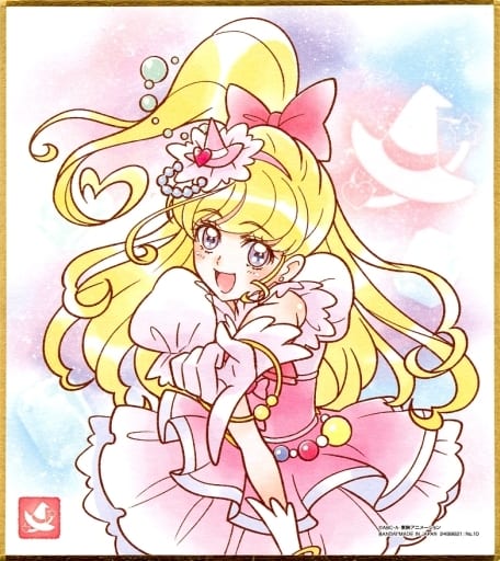 駿河屋 中古 10 キュアミラクル プリキュア 色紙art 雑貨