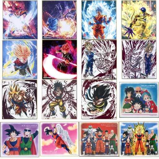全16種セット 「ドラゴンボール 色紙ART12」 全16種セット 「ドラゴンボール 色紙ART12」
