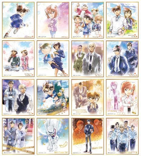 全16種セット 「名探偵コナン色紙ART7」 全16種セット 「名探偵コナン色紙ART7」