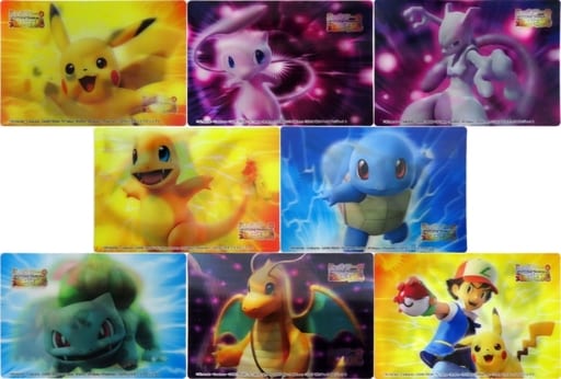 全8種セット 「ポケットモンスター ミュウツーの逆襲 EVOLUTION 3Dシアターワールド」 全8種セット 「ポケットモンスター ミュウツーの逆襲 EVOLUTION 3Dシアターワールド」