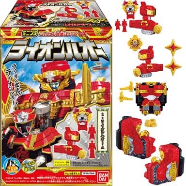 ミニプラ 手裏剣戦隊ニンニンジャー シュリケン合体シリーズ04 ライオンハオー ミニプラ 手裏剣戦隊ニンニンジャー シュリケン合体シリーズ04 ライオンハオー