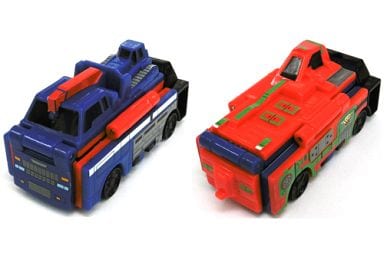 駿河屋 中古 未来変身 重機運搬車 Voov ブーブ ハッピーセット ハッピーセット