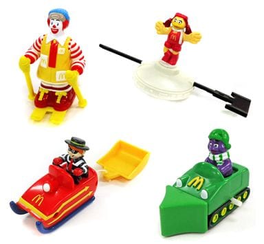 Mcdonald's ハッピーセット2001 全4種