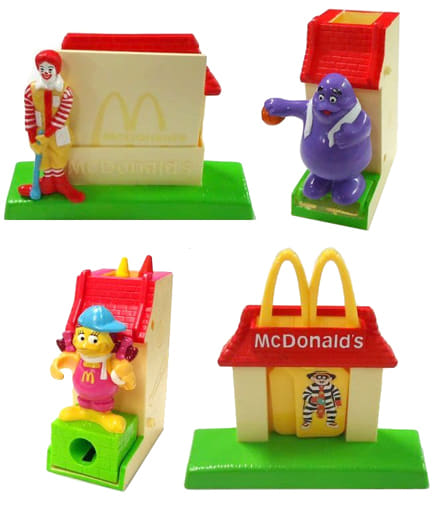 Mcdonald's ハッピーセット2001 全4種