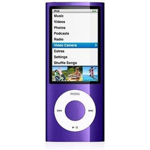 駿河屋 -<中古>iPod nano 16GB (パープル) [MC064J/A] (状態：本体のみ