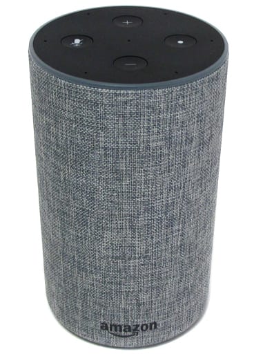 駿河屋 -<中古>スマートスピーカー Amazon Echo 第2世代 (ヘザーグレー