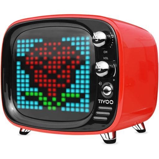 駿河屋 - 【買取】DIVOOM Bluetoothスピーカー Tivoo (レッド) [Tivoo ...