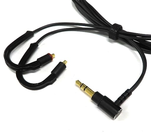 駿河屋 -<中古>final MMCX ブラックケーブル 3.5mmL 型プラグ[C112