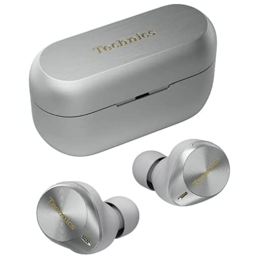 駿河屋 -<中古>Technics 完全ワイヤレスイヤホン (シルバー) [EAH-AZ80