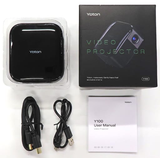 駿河屋 -<中古>YOTON ミニビデオプロジェクター [Y100