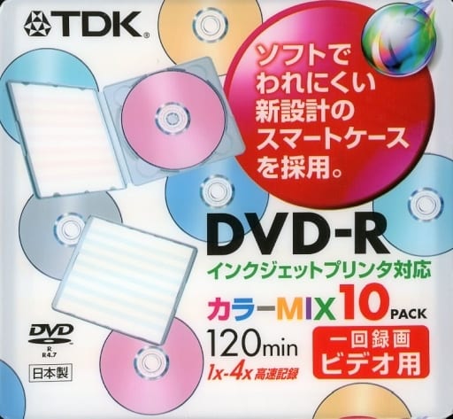 【新品未開封】TDK DVD-RW 10枚ﾊﾟｯｸ