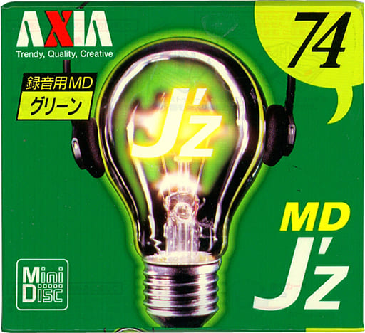 駿河屋 - 【買取】録音用ミニディスク MD J'z 74分 (グリーン) [AXIA