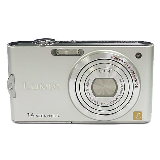 駿河屋 -<中古>デジタルカメラ LUMIX プレシャスシルバー [DMC-FX66-S