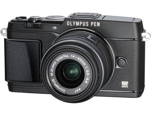 駿河屋 -<中古>ミラーレス一眼カメラ OLYMPUS PEN E-P5 14-42mmレンズ