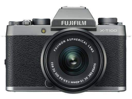 駿河屋 -<中古>ミラーレスデジタルカメラ FUJIFILM X-T100 レンズ