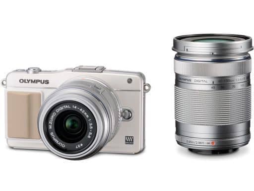 駿河屋 -<中古>ミラーレス一眼カメラ OLYMPUS PEN mini E-PM2 ダブル