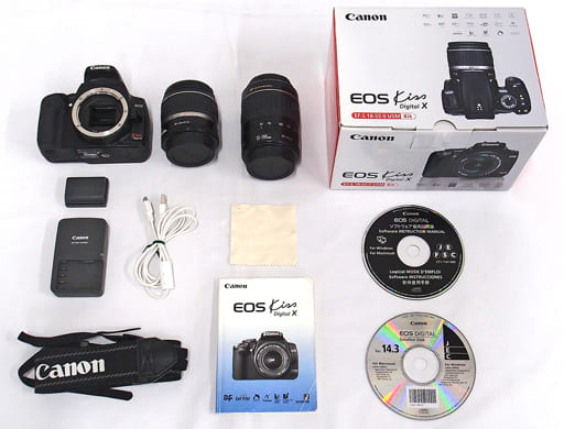 駿河屋 -<中古>CANON デジタル一眼レフカメラ EOS Kiss Digital X