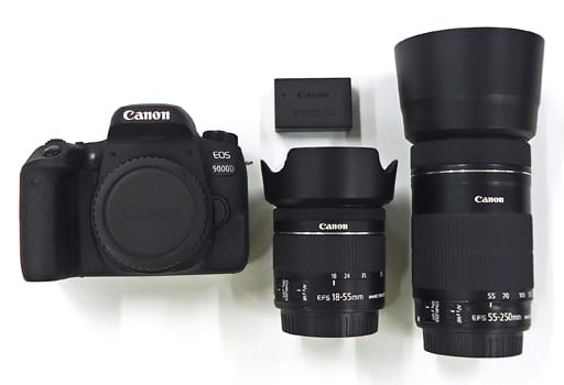 駿河屋 -<中古>Canon デジタル一眼レフカメラ EOS 9000D ダブルズーム