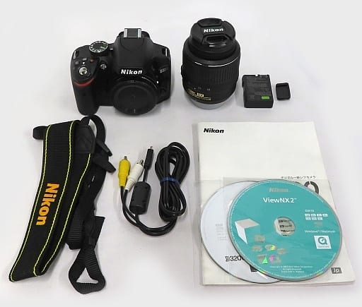 駿河屋 -<中古>Nikon デジタル一眼レフカメラ D3200 レンズキット