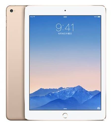 iPad Air2 Wi-Fiセルラーモデル ゴールド