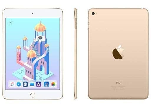 駿河屋 -<中古>iPad mini4 Wi-Fi+Cellular 128GB (SIMフリー/ゴールド