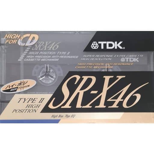 【新品4点セット】TDK SA-X46M カセットテープ