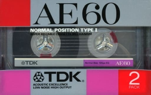 駿河屋 -<中古>TDK オーディオカセットテープ AE60 60分 2巻パック [AE ...